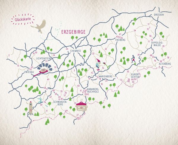 Produktbild: Gl&uuml;cksorte im Erzgebirge
