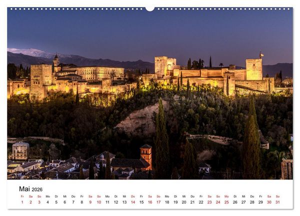 Produktbild: Lichter der Stadt (hochwertiger Premium Wandkalender 2026 DIN A2 quer), Kunstdruck in Hochglanz