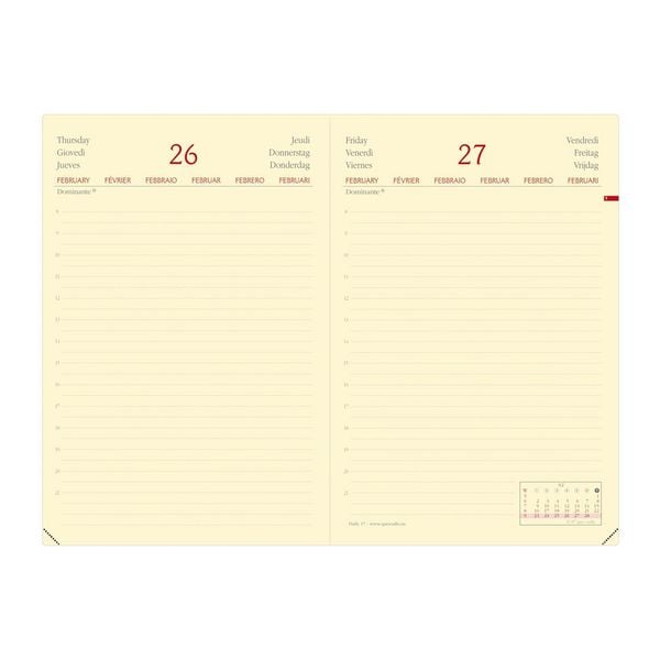 Produktbild: Daily 17 PREST vz ML Silk weinrot El 2027