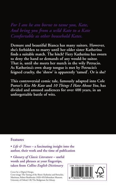 Produktbild: Shakespeare, W: Taming of the Shrew