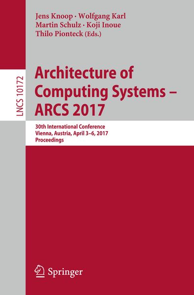 Produktbild: Architecture of Computing Systems - ARCS 2017