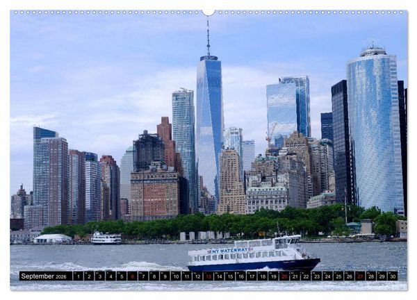 Produktbild: New York - 4 Tage unterwegs im Big Apple (hochwertiger Premium Wandkalender 2026 DIN A2 quer), Kunstdruck in Hochglanz