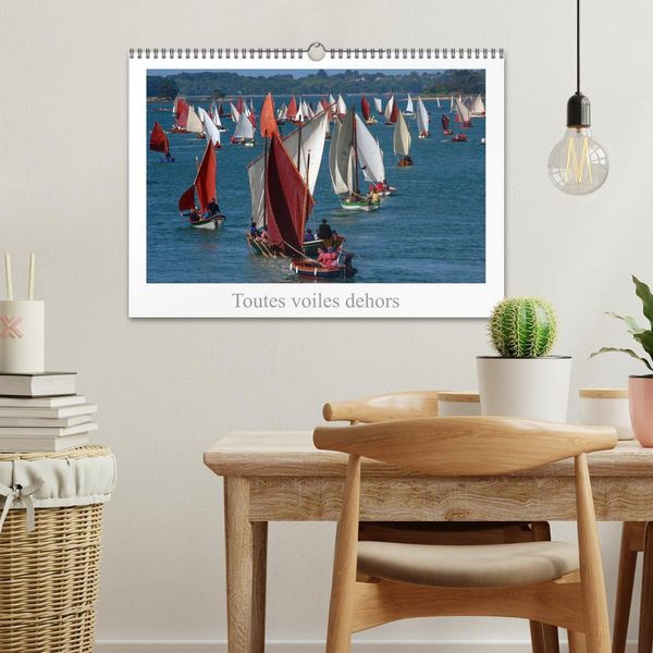 Produktbild: Toutes voiles dehors (Calendrier mural 2026 DIN A3 vertical), CALVENDO calendrier mensuel