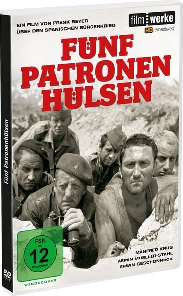 Produktbild: F&uuml;nf Patronenh&uuml;lsen