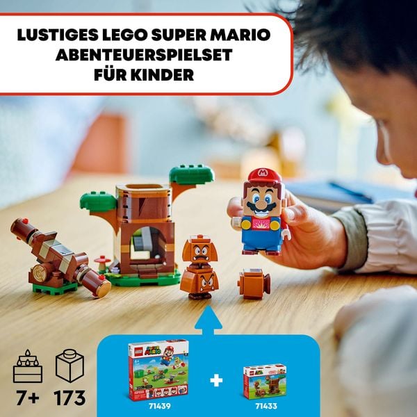 LEGO Super Mario Gumba-Spielplatz, Abenteuer-Spielset zum Sammeln 71433