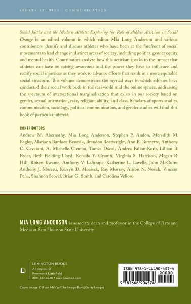Produktbild: Social Justice and the Modern Athlete