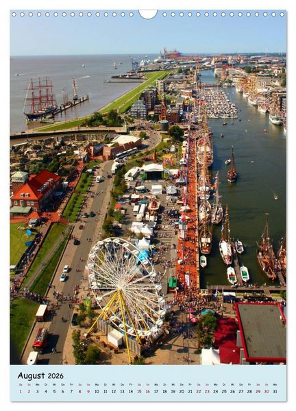 Produktbild: Sail - Impressionen aus Bremerhaven (Wandkalender 2026 DIN A3 hoch), CALVENDO Monatskalender