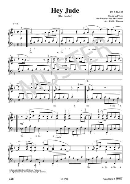 Produktbild: Piano Piano 2 mittelschwer + 4 CDs