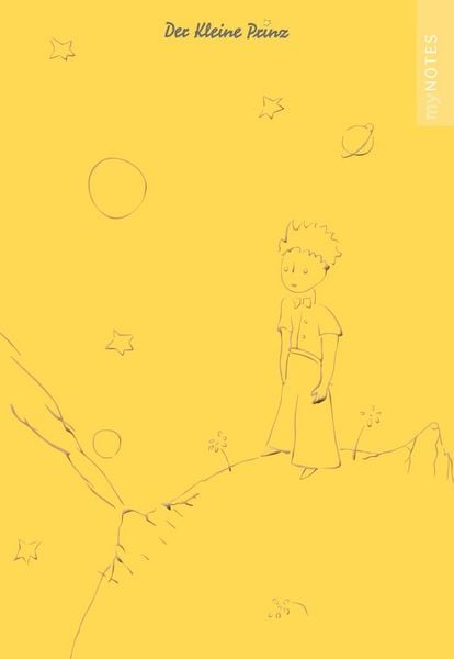 Produktbild: myNOTES Papeterie: Der Kleine Prinz Notizheft