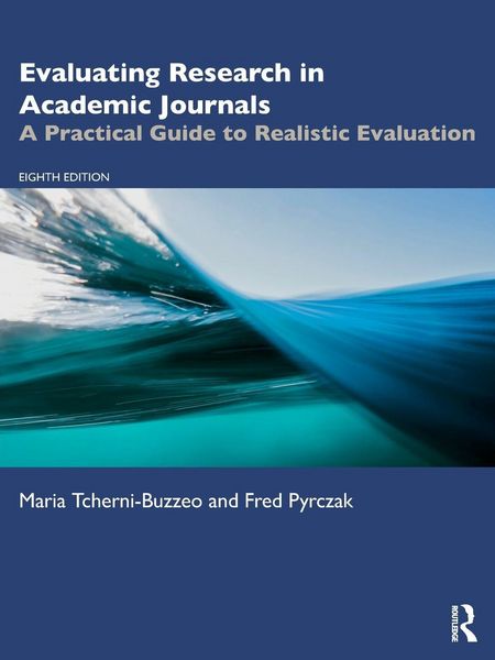 Produktbild: Evaluating Research in Academic Journals