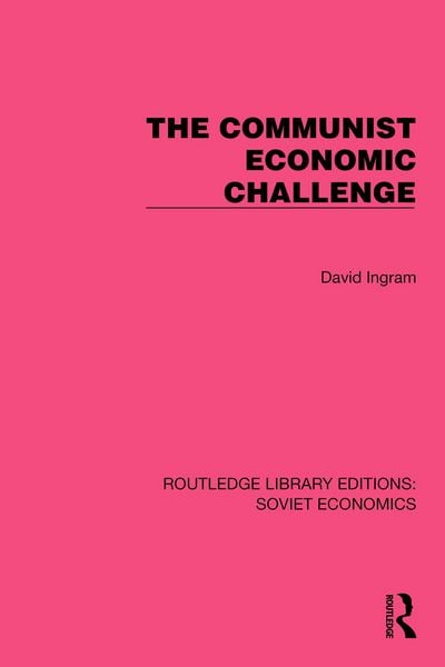 Produktbild: The Communist Economic Challenge