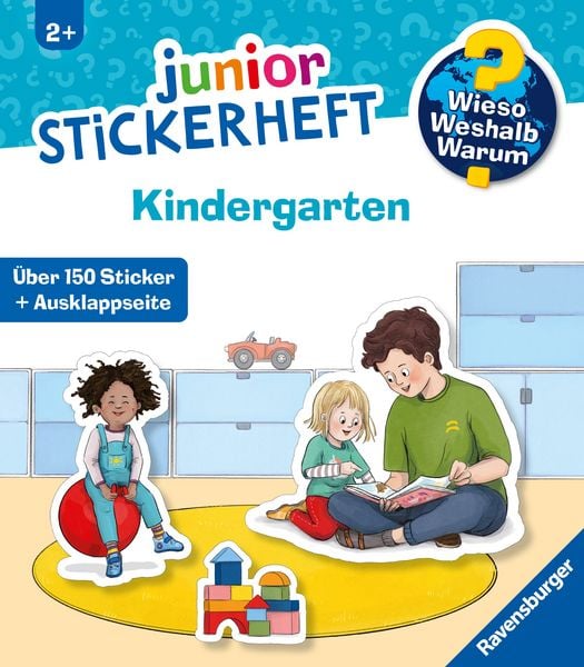 Produktbild: Wieso? Weshalb? Warum? junior Stickerheft - Kindergarten