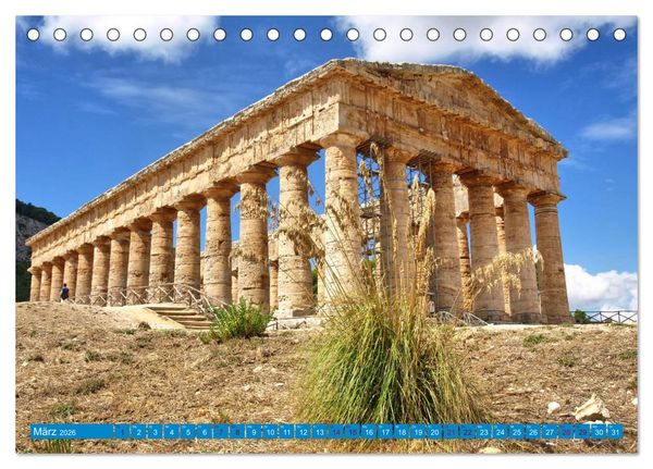 Produktbild: Sizilien - Traum im Mittelmeer (Tischkalender 2026 DIN A5 quer), CALVENDO Monatskalender