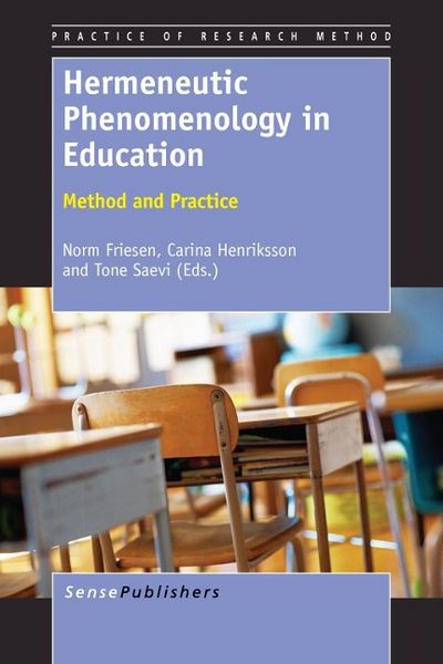 Produktbild: Hermeneutic Phenomenology in Education