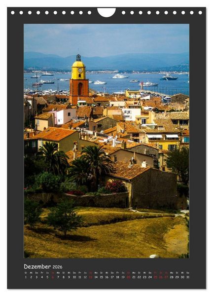 Produktbild: Saint Tropez (Wandkalender 2026 DIN A4 hoch), CALVENDO Monatskalender