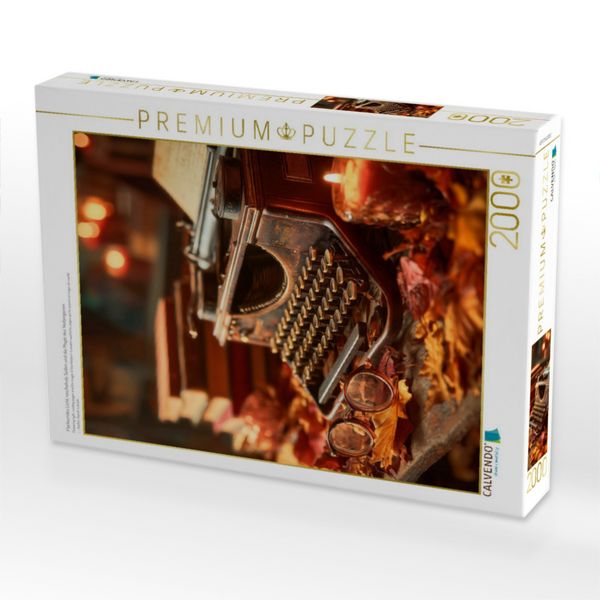 Produktbild: CALVENDO Puzzle Flackerndes Licht, raschelnde Seiten und die Magie des Verborgenen | 2000 Teile Lege-Gr&ouml;&szlig;e 90x67cm Foto-Puzzle f&uuml;r gl&uuml;ckliche Stunden