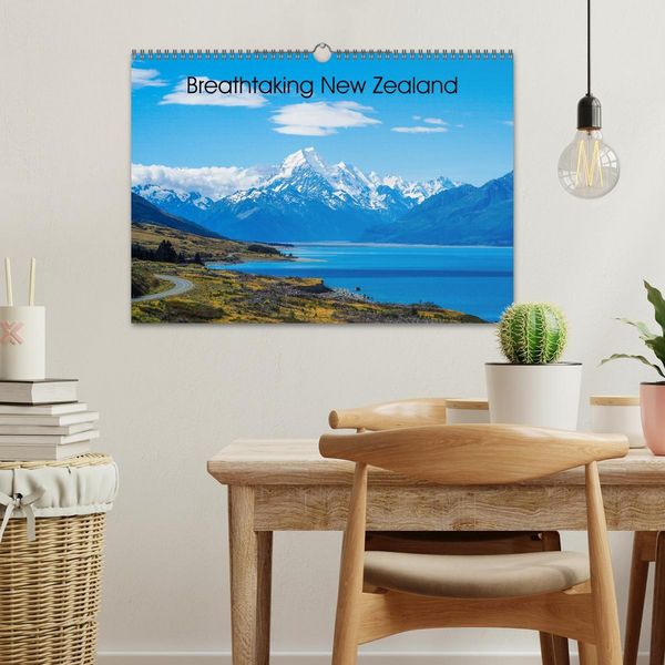 Produktbild: Breathtaking New Zealand (Wall Calendar 2026 DIN A3 landscape), CALVENDO 12 Month Wall Calendar