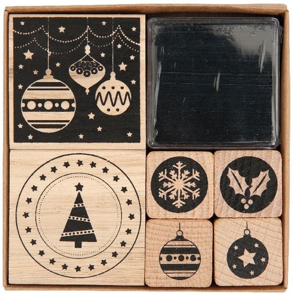 Produktbild: STEMPELSET MODERN CHRISTMAS