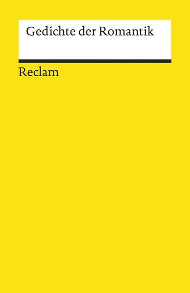 Produktbild: Gedichte der Romantik