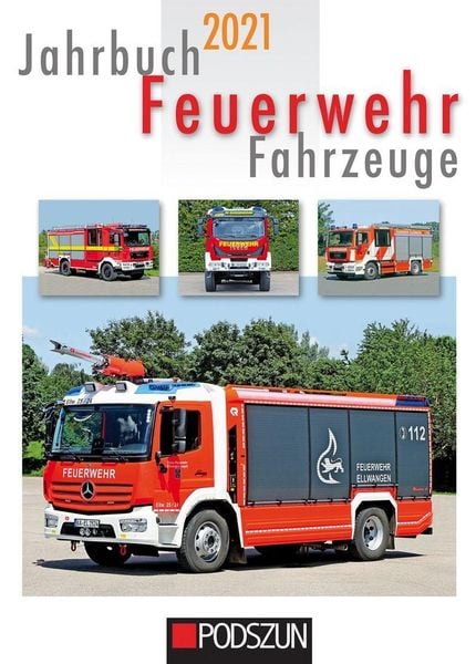 Produktbild: Jahrbuch Feuerwehrfahrzeuge 2021