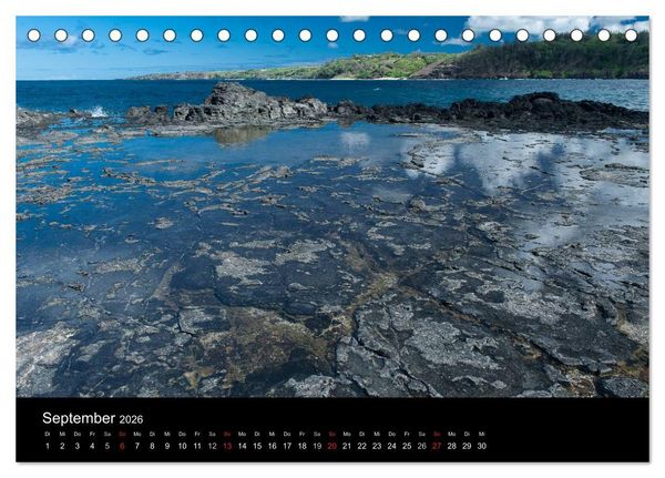 Produktbild: Hawaii - Kauai (Tischkalender 2026 DIN A5 quer), CALVENDO Monatskalender
