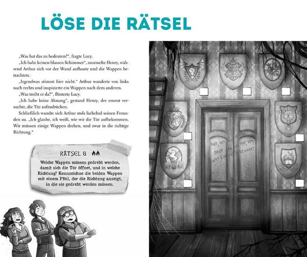 Produktbild: Die geheime Drachenschule: L&ouml;se das R&auml;tsel der Zwillingsflammen