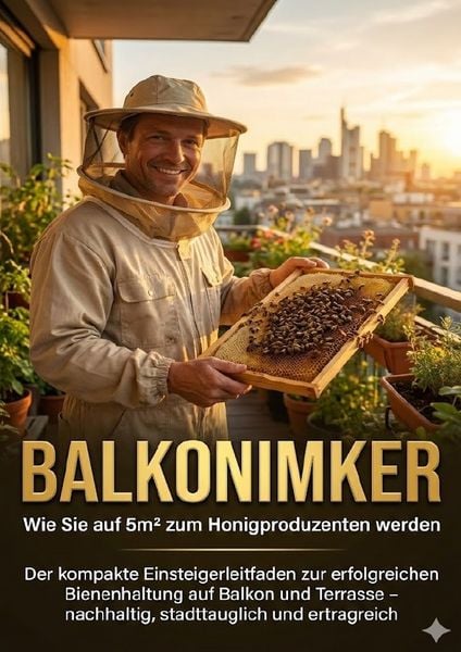 Balkonimker: Wie Sie auf 5m² zum Honigproduzenten werden, Taschenbuch von Christoph Eberhardt, Epubli, 9783565133628