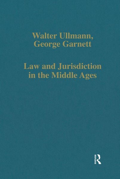 Produktbild: Law and Jurisdiction in the Middle Ages