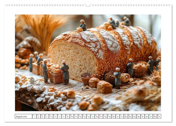 Produktbild: Zauberhafte Miniaturwelt (hochwertiger Premium Wandkalender 2026 DIN A2 quer), Kunstdruck in Hochglanz
