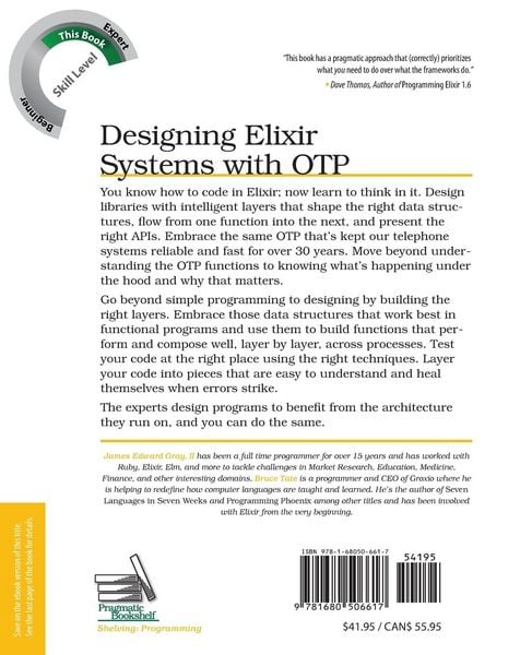 Produktbild: Designing Elixir Systems with OTP