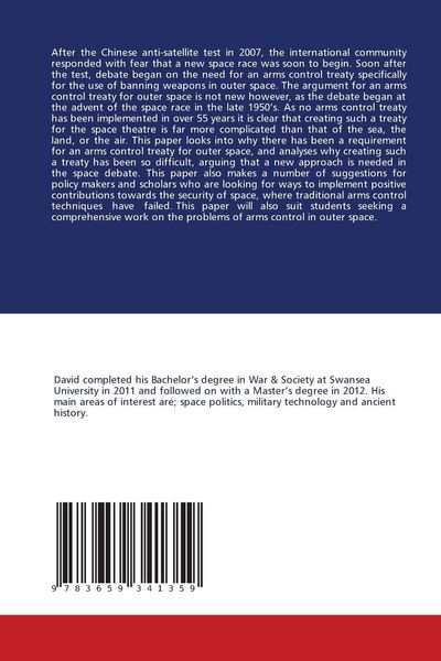 Produktbild: Space Weapons and Outer Space Arms Control