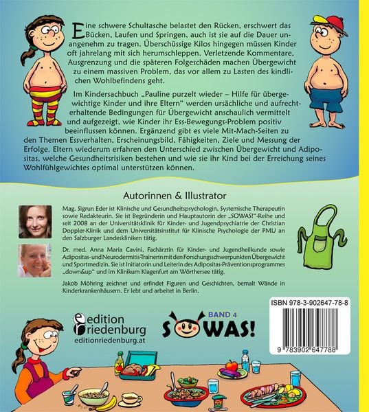 Produktbild: Pauline purzelt wieder - Hilfe f&uuml;r &uuml;bergewichtige Kinder und ihre Eltern