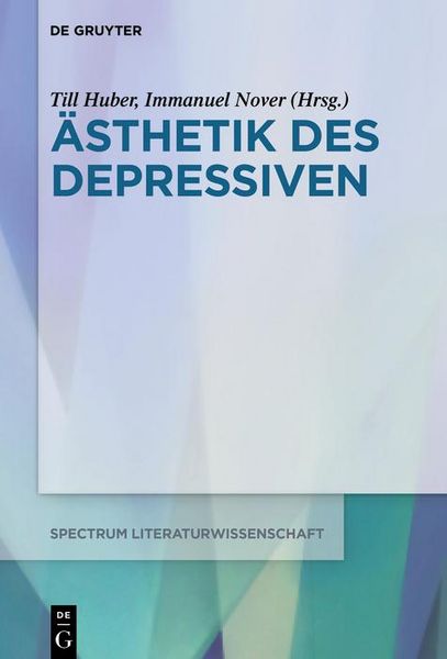 Produktbild: &Auml;sthetik des Depressiven