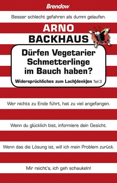 Produktbild: D&uuml;rfen Vegetarier Schmetterlinge im Bauch haben?
