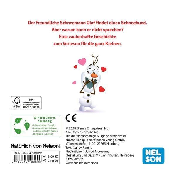 Produktbild: Mein erstes Disney Buch: Olaf liebt Umarmungen