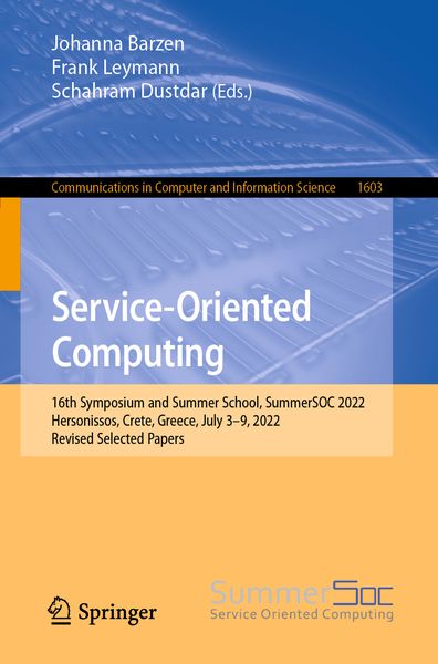Produktbild: Service-Oriented Computing
