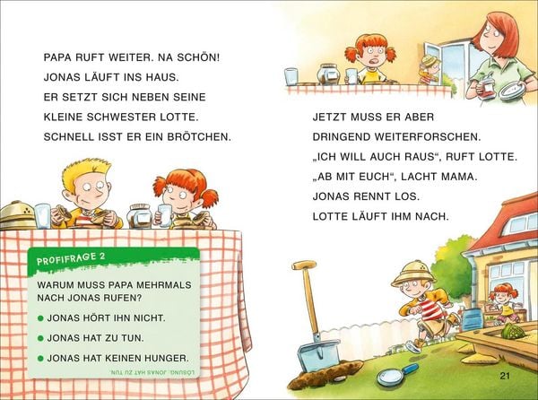 Produktbild: Duden Leseprofi &ndash; Grossbuchstaben: das Geheimnis der Dinospur, Erstes Lesen