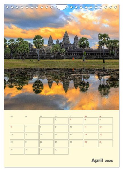 Produktbild: S&Uuml;DOSTASIEN - Mein URLAUBSPLANER (Wandkalender 2026 DIN A4 hoch), CALVENDO Monatskalender