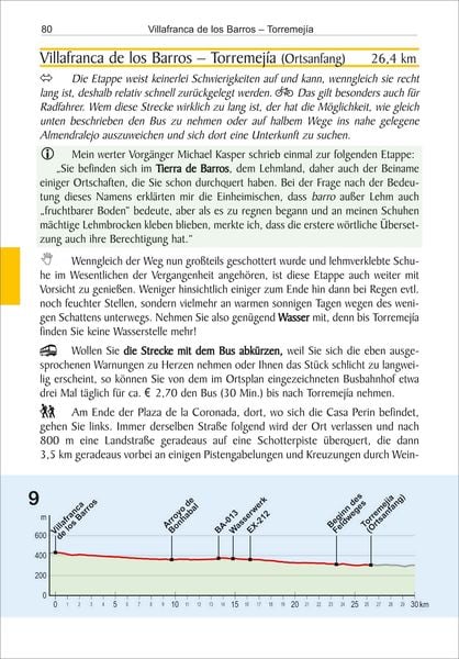 Produktbild: Spanien: Jakobsweg V&iacute;a de la Plata Mozarabischer Jakobsweg