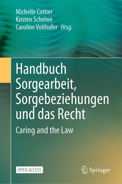 Produktbild: Handbuch Sorgearbeit, Sorgebeziehungen und das Recht