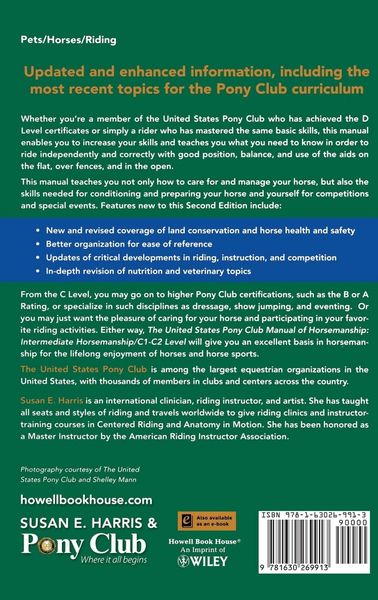 Produktbild: The United States Pony Club Manual of Horsemanship Intermediate Horsemanship (C Level)