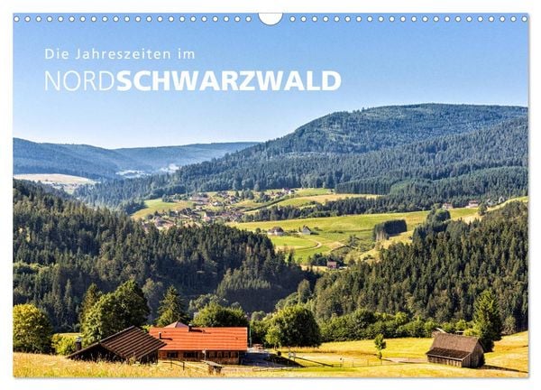 Produktbild: Die Jahreszeiten im Nordschwarzwald (Wandkalender 2026 DIN A3 quer), CALVENDO Monatskalender