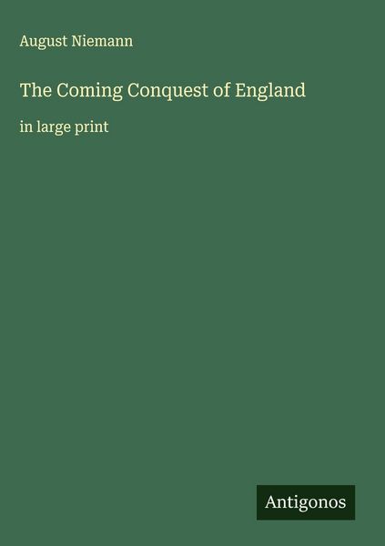 Produktbild: The Coming Conquest of England