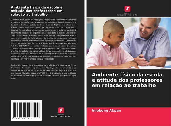 Produktbild: Ambiente f&iacute;sico da escola e atitude dos professores em rela&ccedil;&atilde;o ao trabalho