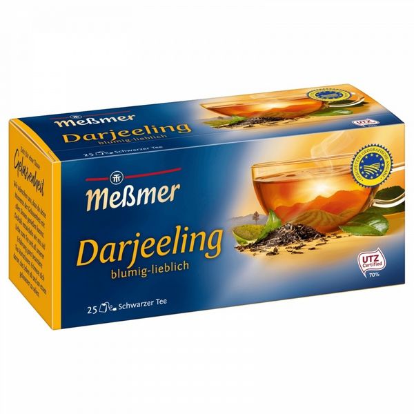 Messmer darjeeling tee 25er, 43,75g p