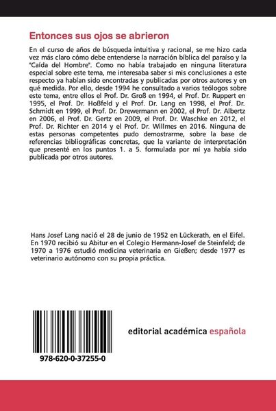 Produktbild: Entonces sus ojos se abrieron
