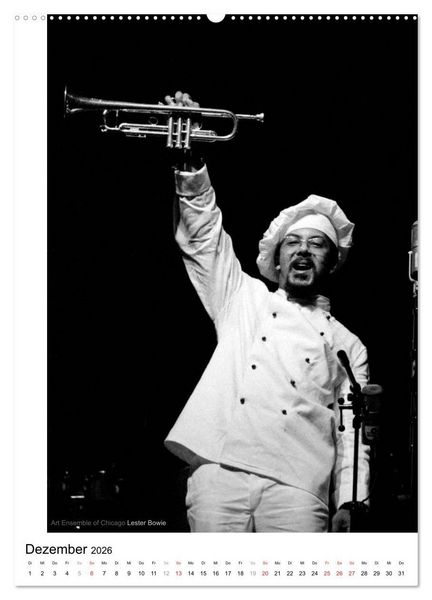 Produktbild: Jazz live (Wandkalender 2026 DIN A2 hoch), CALVENDO Monatskalender