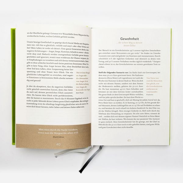 Produktbild: Das 6-Minuten-Tagebuch (limone)