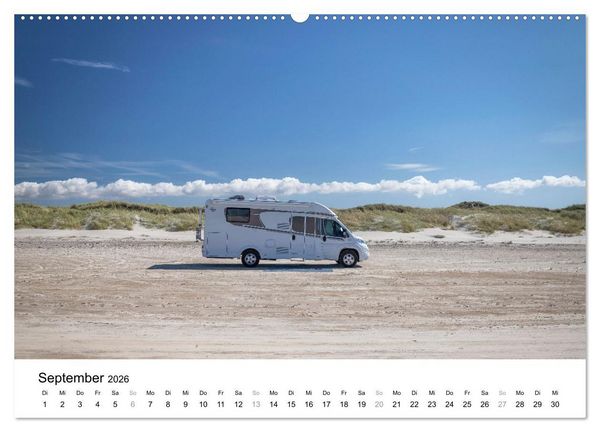 Produktbild: D&auml;nemark - Mit dem Wohnmobil durch J&uuml;tland (hochwertiger Premium Wandkalender 2026 DIN A2 quer), Kunstdruck in Hochglanz