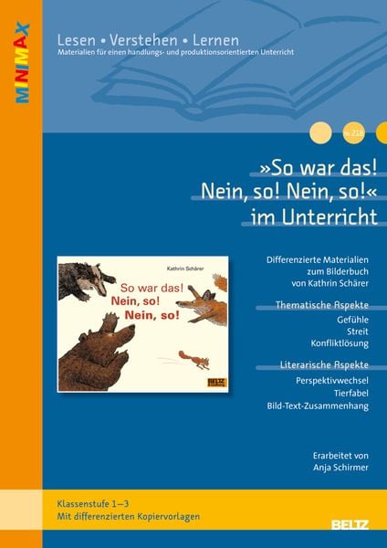 Produktbild: &raquo;So war das! Nein, so! Nein, so!&laquo; im Unterricht